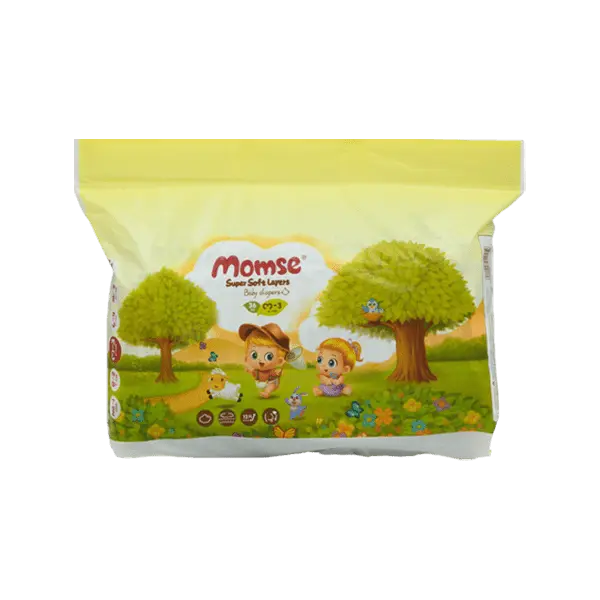 MOMSE BABY DIAPERS M-3 (6-11 KG), 36PCS