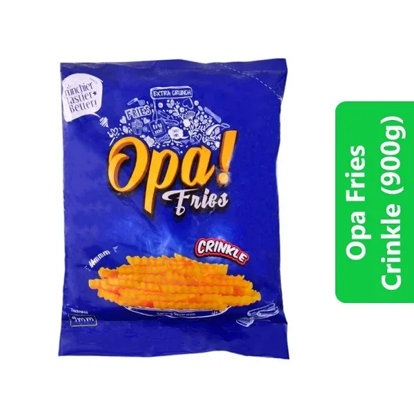 Opa Crispoes Crinkle Cut 900G