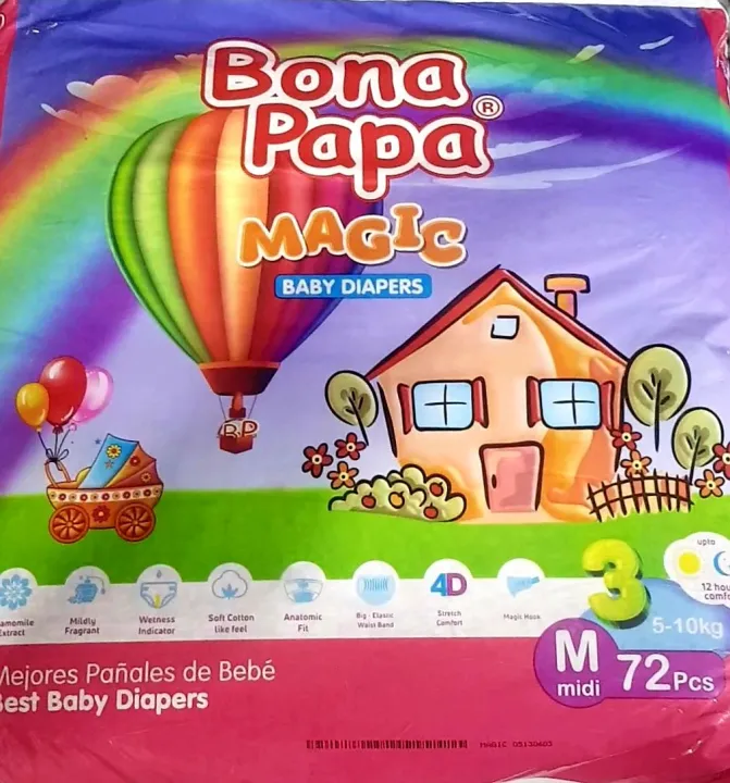 Bona Papa Magic Medium 72 pcs