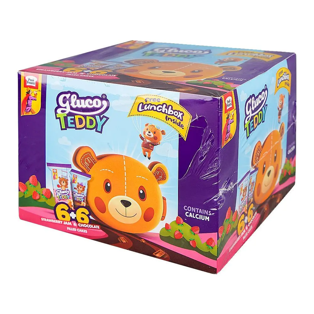 Peek Freans Gluco Teddy Chocolate with Lunch Box
