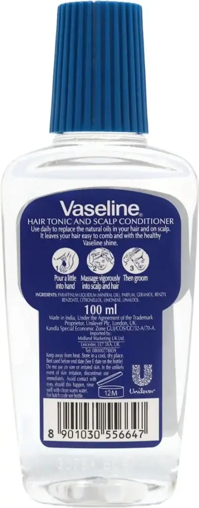 Vaseline Hair Tonic and Scalp Conditioner 100ML