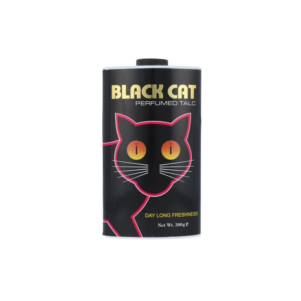 Black Cat Perfumed Talc 300G