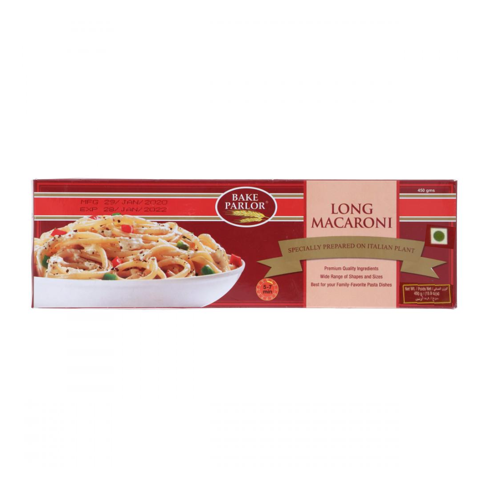 Bake Parlor Long Macaroni 450G
