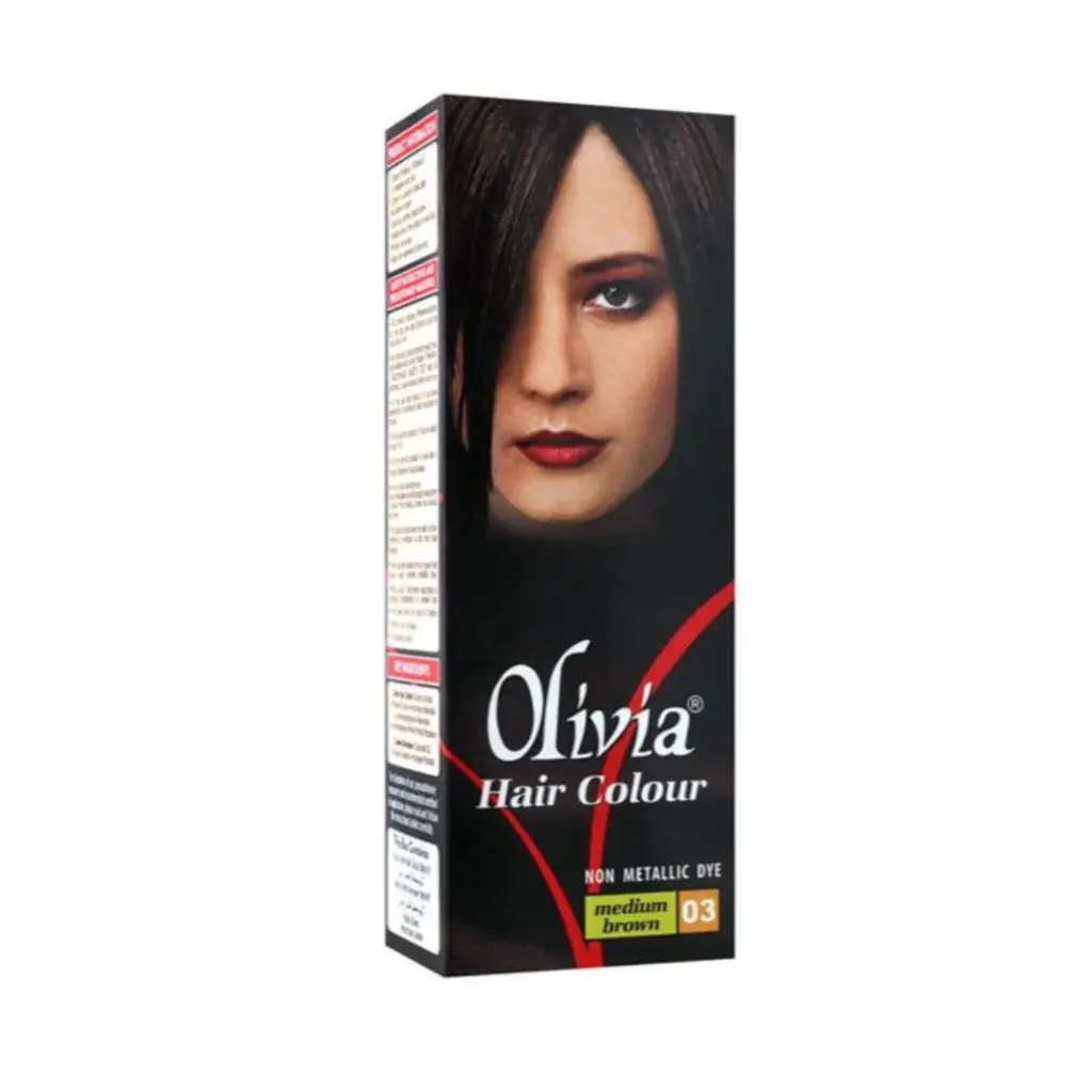 Olivia Hair Color -3 Medium Brown