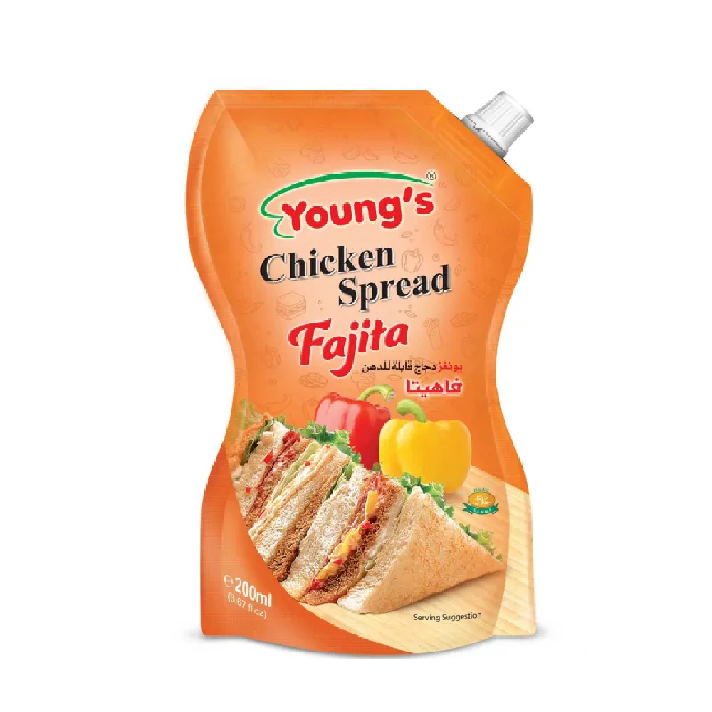 Youngs Fajita Chicken Spread 200ML