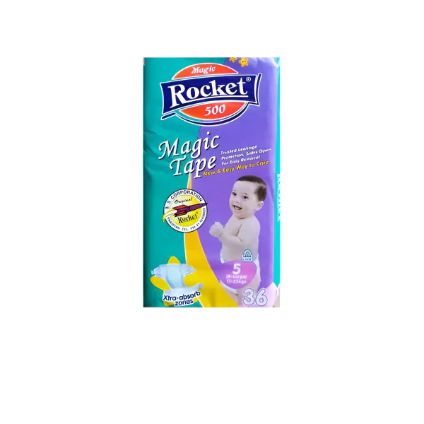 Rocket Diaper Junior Size-3, 36Pack