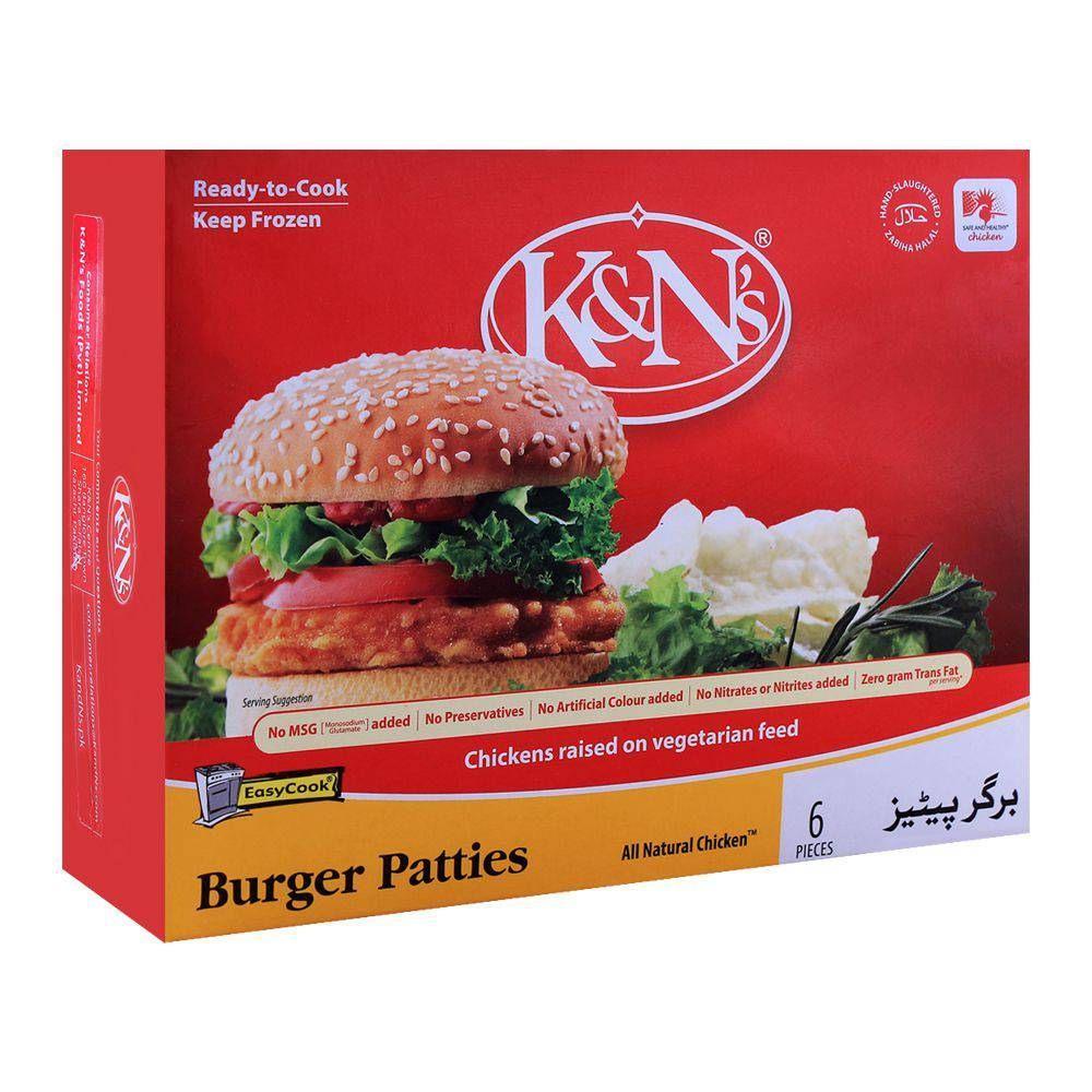 K&N Burger Patties Standard 6