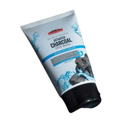 Saeed Ghani Charcoal Face Wash 100Ml