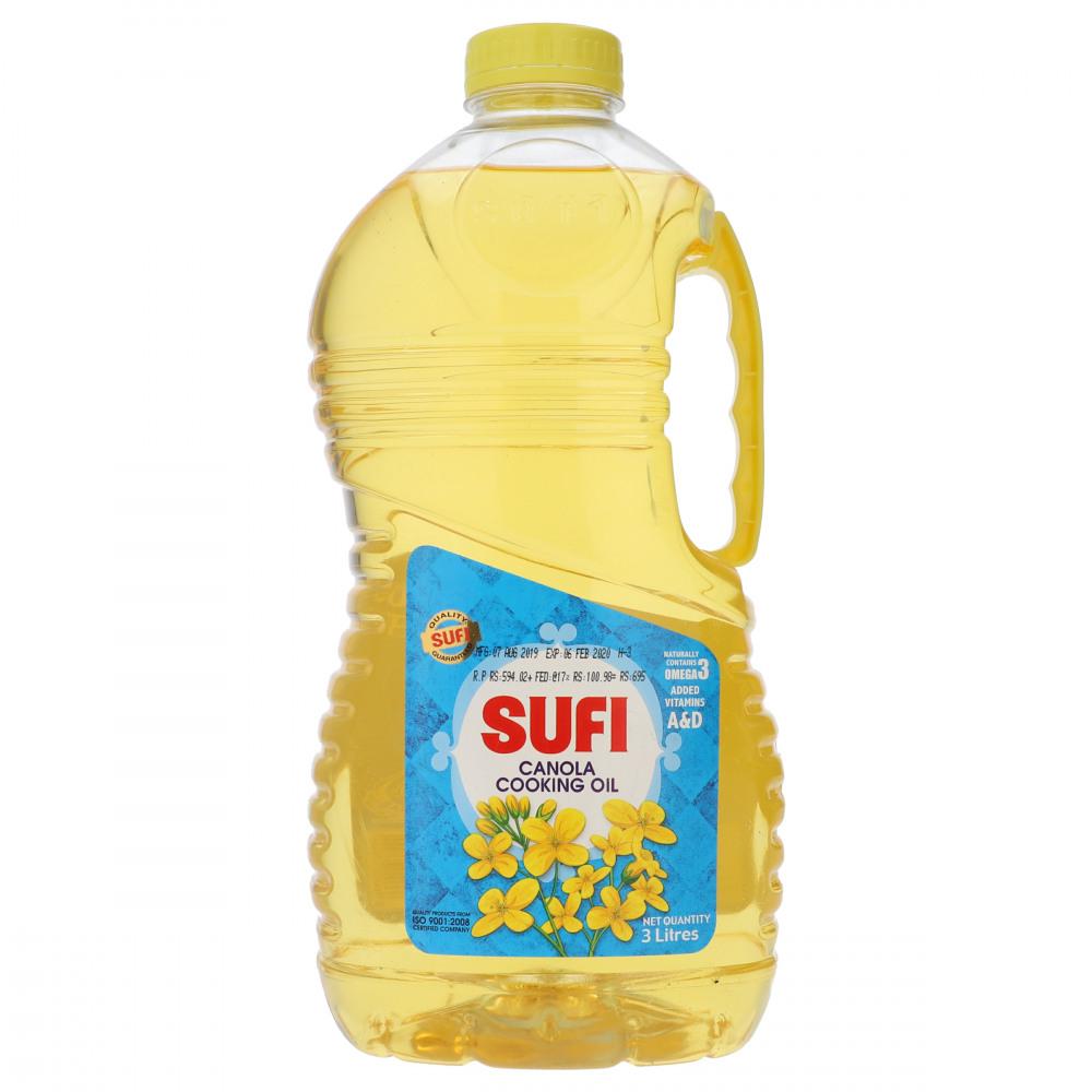Sufi Canola Cooking Oil 3L