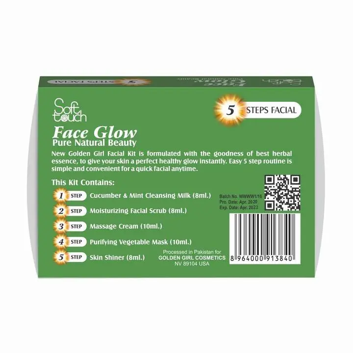 Soft Touch Face Glow Step Facial