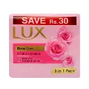 Lux Rose Glow Pink Trio Pack 130G